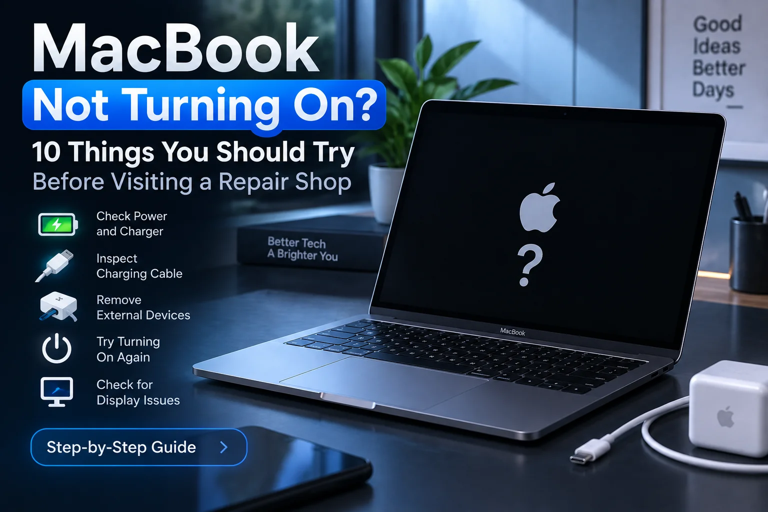 MacBook not turning on